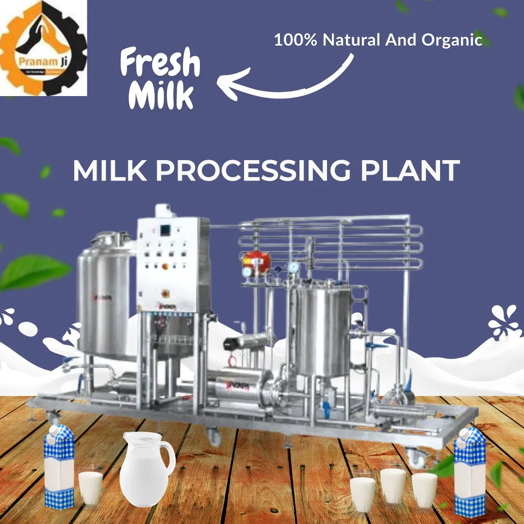 Milk Dairy Plant, Milk Processing Plant Manufacturer in Madhya Pradesh
